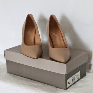 Franco Sarto L Bellini LT Heels Mocha/Nude/Beige Women's Size 7.5M